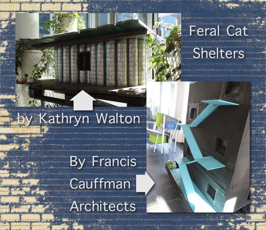 ... Cat Shelters http://pictures-of-cats.org/All-Natural-Feral-Cat-Shelter
