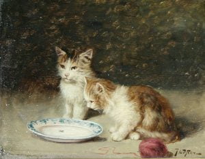 Jules Leroy Playful Kittens