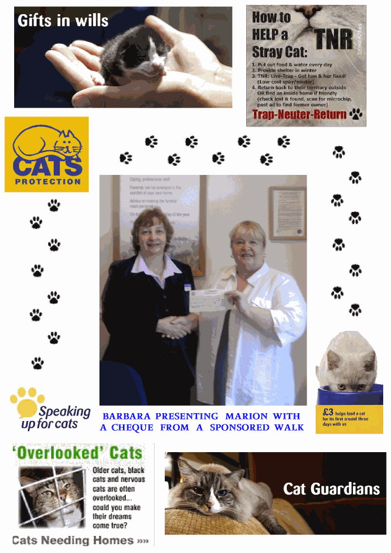 Cats Protection Volunteer Marion