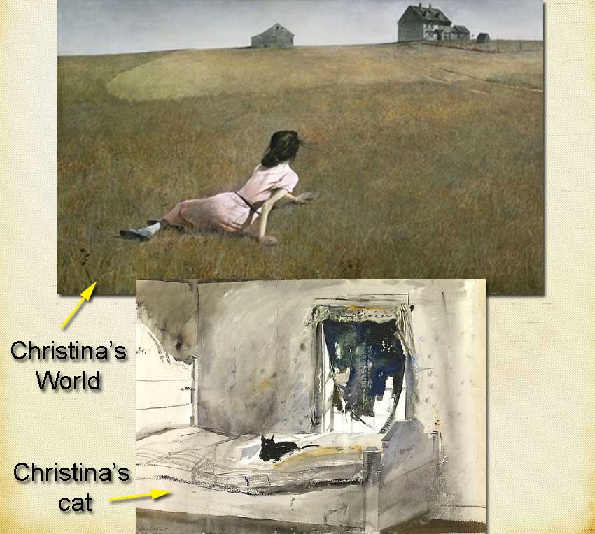 Andrew Wyeth – Christina – Black Cat – PoC