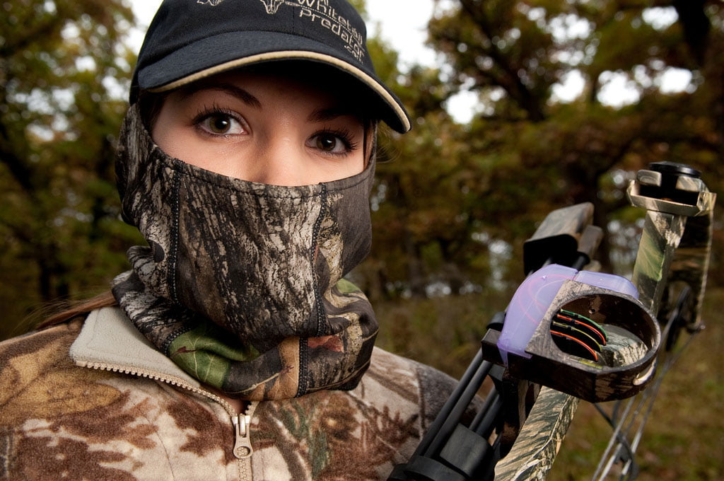 Woman sport hunter