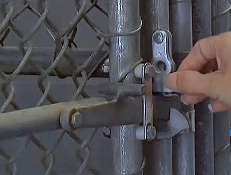 Cage locking mechanism
