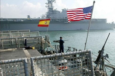 US naval base in spain