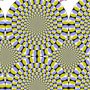 Optical illusion snakes