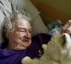Eighty-one-year-old woman with mild dementia loves her robot cat