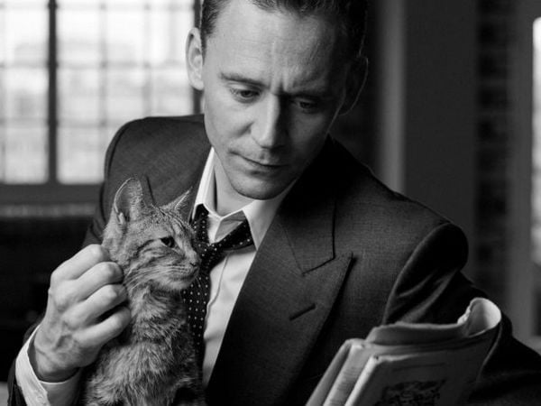 Tom Hiddleston and Bentley. Photoshoot for Shortlist magazine