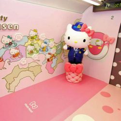 Hello Kitty bullet train