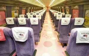 Japan's new Hello-Kitty bullet train