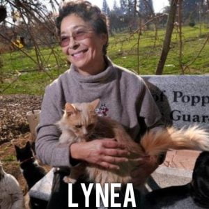 Lynea. The greatest cat lady on the planet