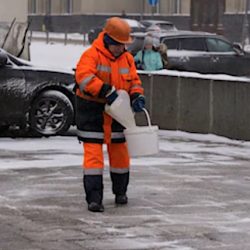Moscow de-icing