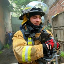 russian firefighter