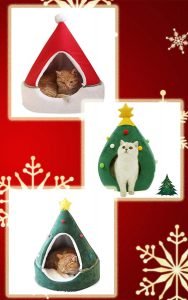 Cat Christmas beds