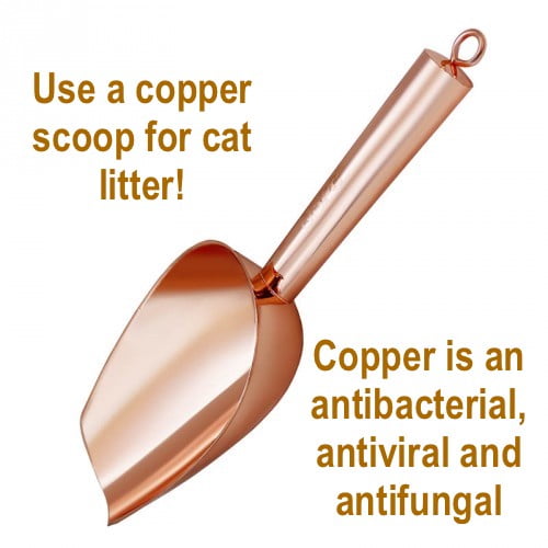 Copper scoop