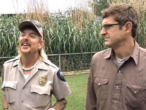 Joe Exotic and Theroux