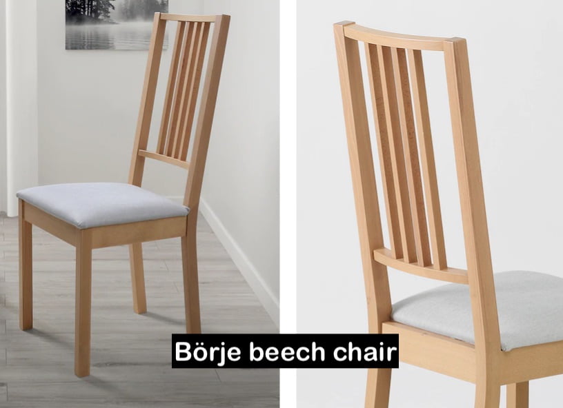 Börje beech chair