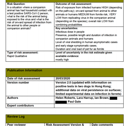 Summary of the report