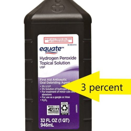 3 percent hydrogen peroxide in the USA