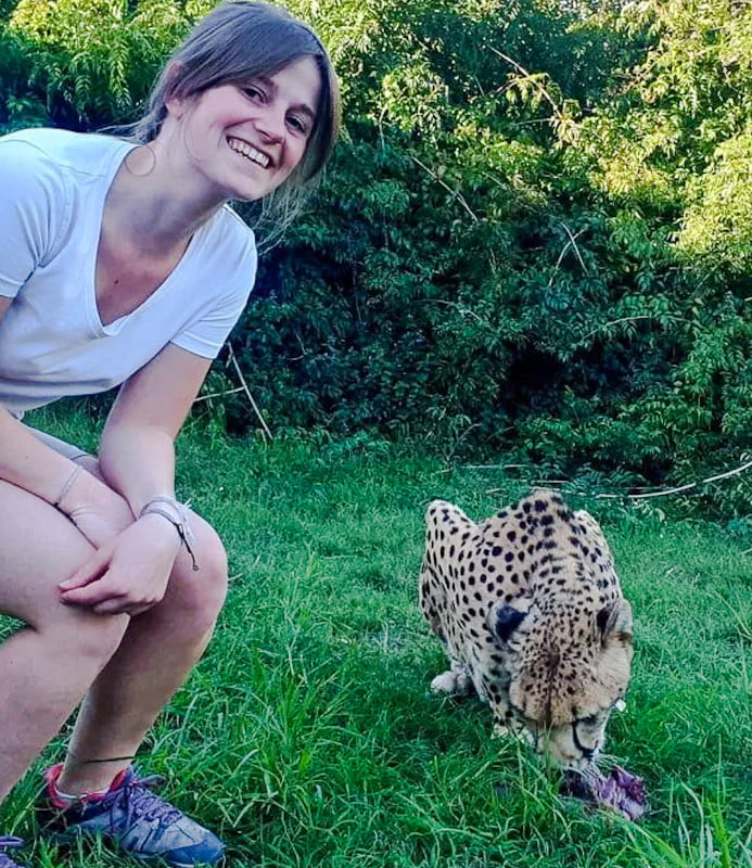 Woman attacked by captive cheetah