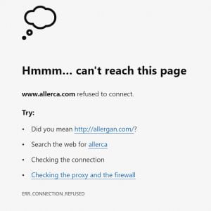 Allerca website shut down years ago