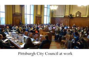 Pittsburgh city council at work