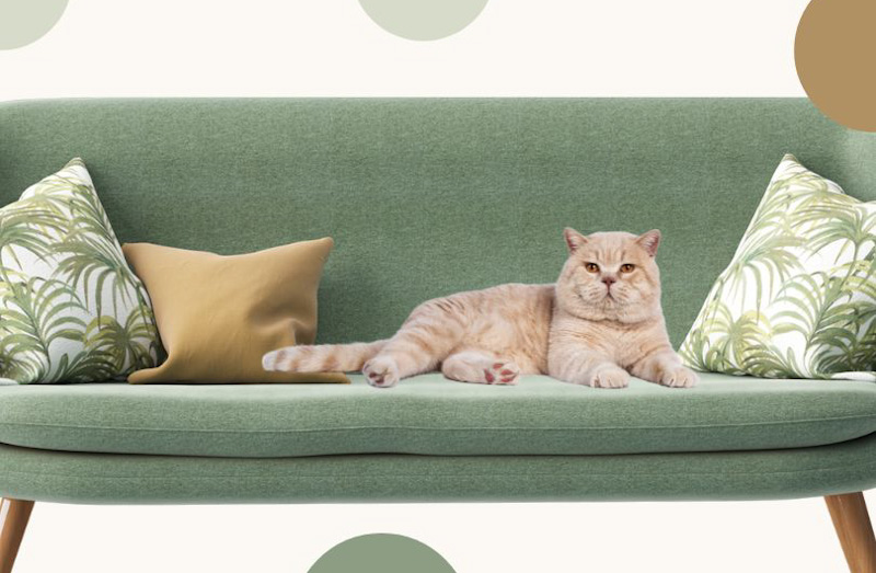 If you're elderly cat has hyperthyroidism you can probably blame your sofa