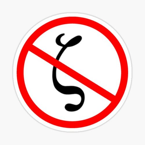 Anti-zoophilia symbol