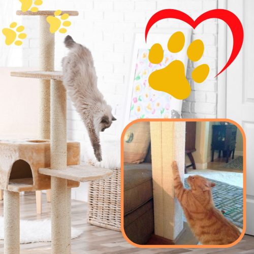 How many cat scratching posts do you need in a multi-cat home?