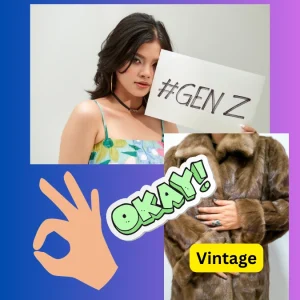 Generation Z believe that vintage fur is okay to wear and that it is more sustainable than wearing faux fur