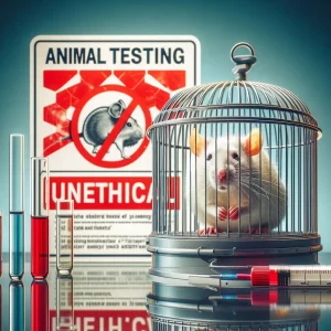 Conventional animal testing is unethical. It is time to employ ethical alternatives.