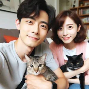 Taiwanese couples appear to be adopting pets particularly cats rather than having a baby