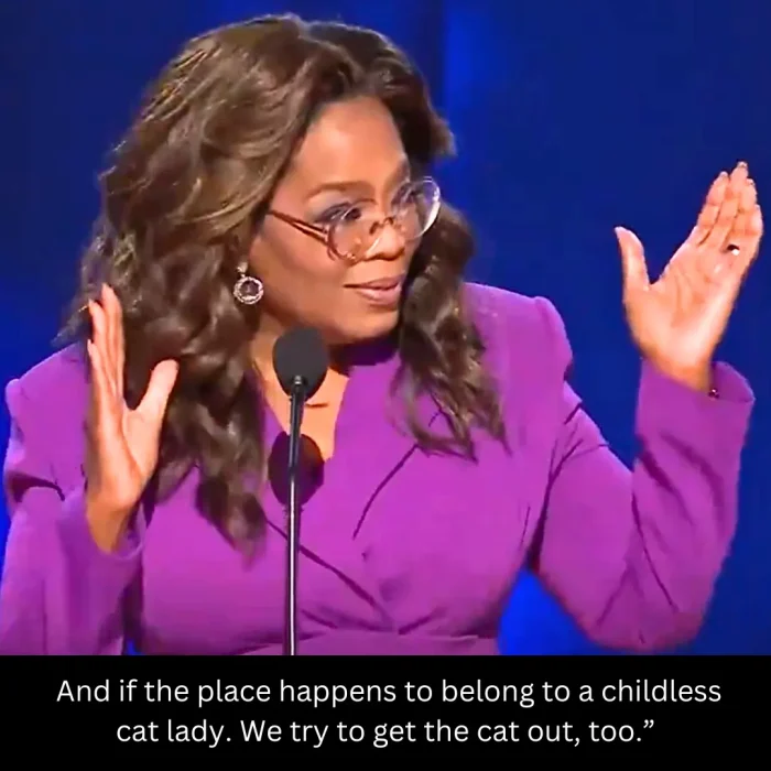 "And if the place happens to belong to a childless cat lady. We try to get the cat out, too.”