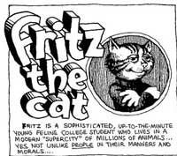 Description of Fritz the Cat