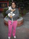 Cat Suru with Owner Laxmi.Lamichhane.